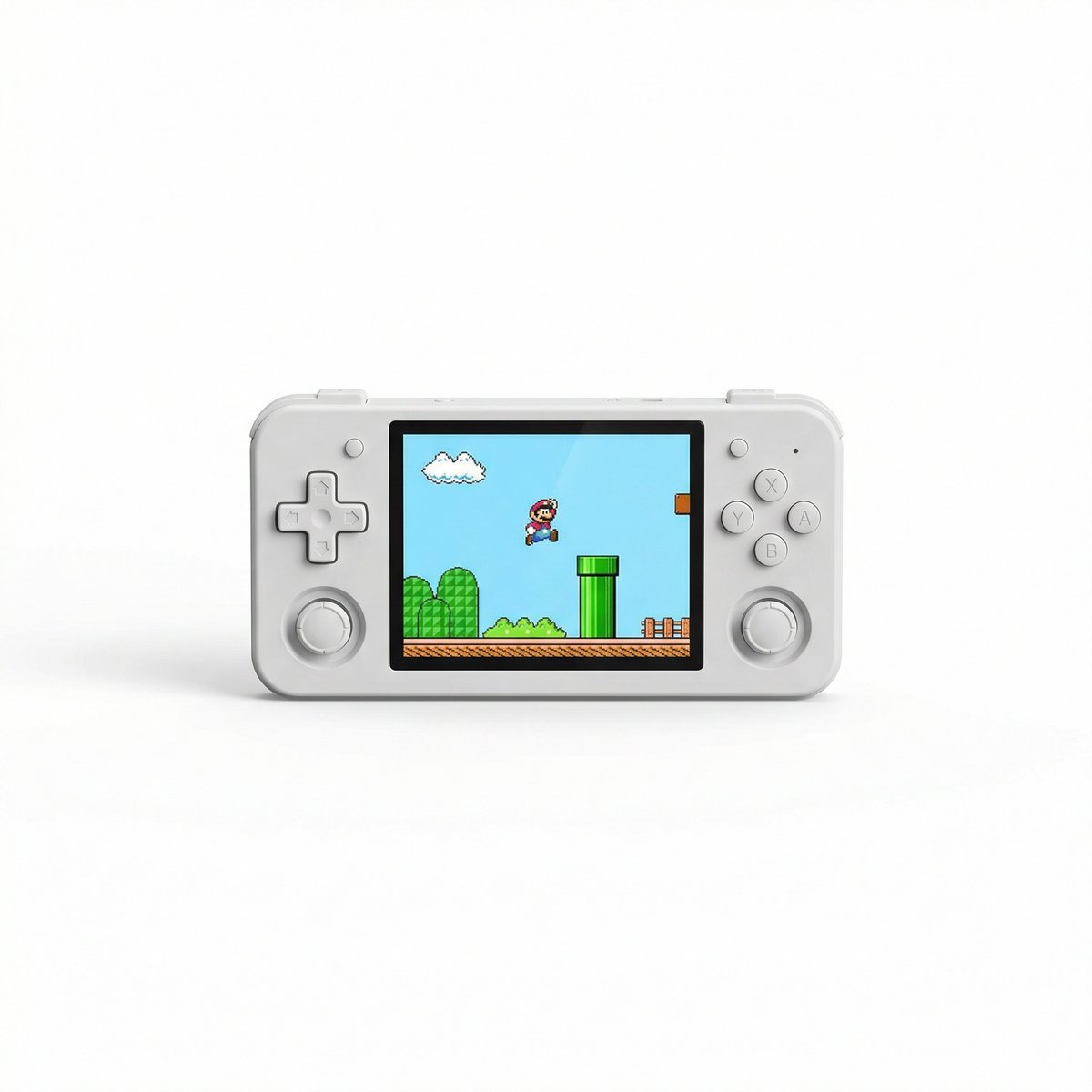 R36S White Retro Handheld Console